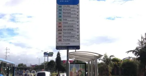 PARADERO SITP PARQUE METROPOLIS  102A04